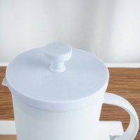 SEECIN 600ml 800ml 1000ml Presse-café en verre pour café moussant, thé et café fleuri