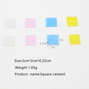En gros bricolage <span class=keywords><strong>diamant</strong></span> peinture Point perceuse argile carré multicolore mosaïque <span class=keywords><strong>diamant</strong></span> broderie accessoires argile - Product Image 2