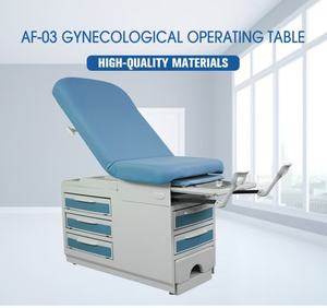 Yuda AF-03 Amerikaanse stijl elektrische gynaecologische onderzoekstafel, hoogteverstelbaar, ziekenhuisoperatiebed met laden, CE-gecertificeerd - Product Image 6