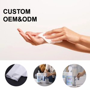 Rifornimento della fabbrica di alta qualità, tessuto non tessuto in tessuto di <span class=keywords><strong>Spunlace</strong></span> biodegradabile riciclabile solubile in acqua - Product Image 3