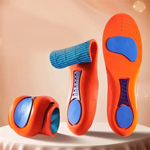 <span class=keywords><strong>Semelles</strong></span> anti-fatigue en EVA <span class=keywords><strong>avec</strong></span> coussinets métatarsiens intégrés, inserts <span class=keywords><strong>orthopédiques</strong></span> pour soulager l'inconfort de la fasciite plantaire - Product Image 2