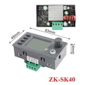 SK90 SK40 Buck Boost CNC DC Módulo de carga de fuente de alimentación de laboratorio estabilizada regulada por voltaje ajustable de 21/2 ", 1/2" - Product Image 3