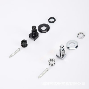 4 Piezas de Cierres de Correa de Guitarra Metálicos Yootones, Adaptador de Liberación Rápida de Seguridad para Guitarra Eléctrica, Bajo, Ukelele (Plateado, Hecho en China) - Product Image 5