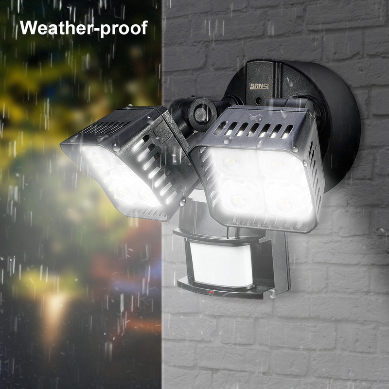 Waterproof 65 LED Wall Light Outdoor