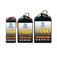 Batterie Li-ion OEM MG Factory 11000mAh 10C 14S, batteries au lithium de remplacement