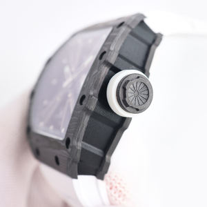 Reloj Deportivo Ultraligero con Caja de Fibra de Carbono, Movimiento Automático de Cuerda Automática, Estilo Deportivo Elegante para Negocios y Ocio - Product Image 3