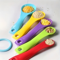 Ensemble de cuillères doseuses écologiques en plastique PP pour machine à pain avec différentes capacités - Outils de mesure essentiels