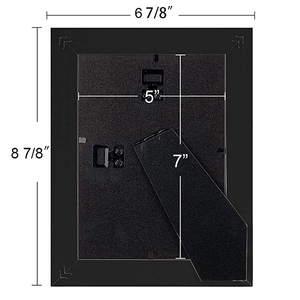 <span class=keywords><strong>Cadre</strong></span> d'affiche en MDF noir, <span class=keywords><strong>grand</strong></span> <span class=keywords><strong>format</strong></span>, avec <span class=keywords><strong>plexiglas</strong></span> acrylique pour l'affichage d'impressions d'art et d'affiches - Product Image 4