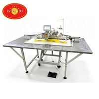 Máquina de Coser Computarizada de Gran Área LVBU-120*45cm, Máquina de Coser Automática CNC para Tapicería de Asientos de Auto y Bolsos de Cuero
