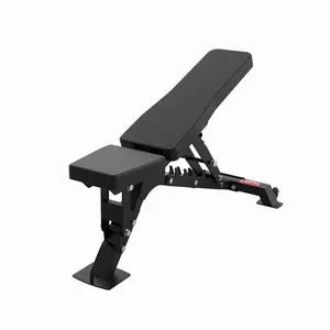 TZ-5024 Commercial Gym Multi-Functional Steel Dumbbell Bench Height Adjustable and Foldable for Body Building