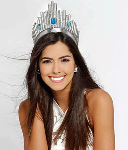 เครื่องประดับผมนางงามแบบราชินีแห่งจักรวาลมงกุฏคริสตัลใสขนาดใหญ่ประดับมงกุฎสำหรับงานแต่งงานคอสเพลย์ - Product Image 5