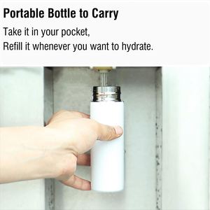 Botella Térmica Portátil Ligera y Personalizada de 4.4 oz con Tapa para Senderismo y Ciclismo - Product Image 2