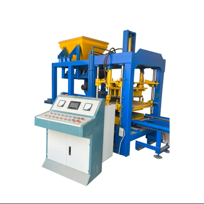 GRZ5-15 Model Block Machine Automatic Making Machine Hollow Block Production Farms Fly Ash Raw Material Motor