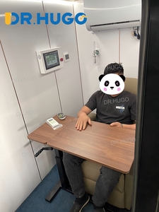 Hard Shell Sitting Hyperbaric Chamber Folding <b>Table</b> Indoor Foldable Desk For HBOT Oxygen Chamber Use - Product Image 5