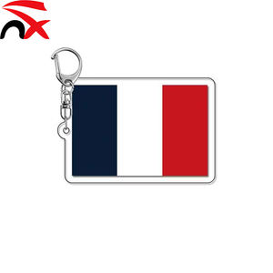 Pendentif personnalisé avec logo, drapeaux de supporters de football, divers pays, événements touristiques patriotiques, porte-clés en acrylique pour <span class=keywords><strong>cadeau</strong></span> - Product Image 6