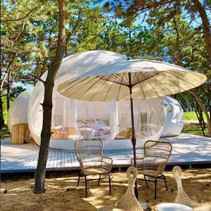 Domo Geodésico Prefabricado para Resort, Carpa Burbuja NANXIANG, Diseño Moderno, <span class=keywords><strong>Casas</strong></span> Domo de <span class=keywords><strong>PVC</strong></span> - Product Image 2