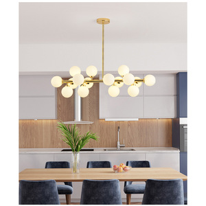 Lámpara Colgante LED Nórdica Minimalista Moderna, Creativa, en Forma de Frijol, para Comedor, de Magic Bean - Product Image 2