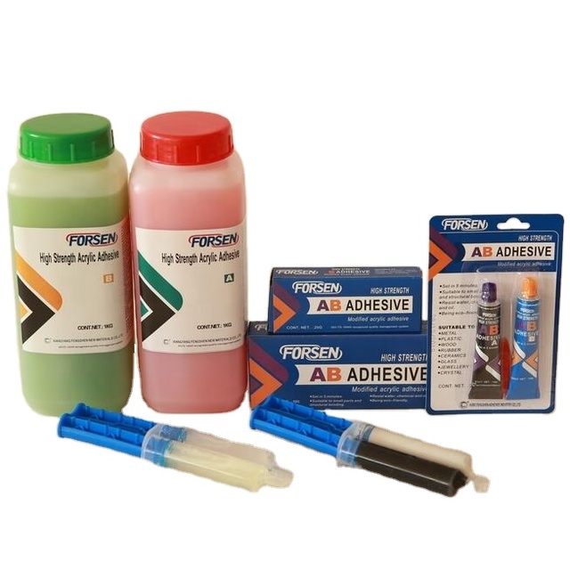 Acrylic AB Glue 5min Epoxy Resin Adhesive for Woodworking Construction Transportation & Packing