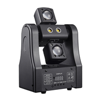 Mini projecteur LED RGBW à faisceau mobile Dragonfly avec contrôle DMX512 pour faisceaux étroits, concerts, clubs, discothèques et éclairage DJ