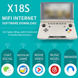Console de jeu portable Powkiddy rétro Mini X18S <span class=keywords><strong>2022</strong></span>, dernière version, 4 Go de RAM, 64 Go de ROM, écran tactile IPS de 5,5 pouces, console de jeu X18S - Product Image 5