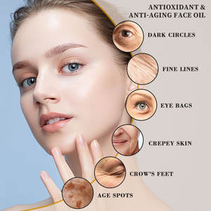 Aceite de cúrcuma hidratante para el cuerpo, el cabello y la piel Tamaño grande 2oz(60ml) Etiqueta privada Iluminador DE LA PIEL Suero facial de cúrcuma - Product Image 3