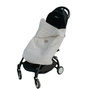 Housse de porte-bébé multifonctionnelle à capuche Cartoon Cloak Windproof Thickenstroller Cover Baby Newborns Sling Wrap Nursing Covers