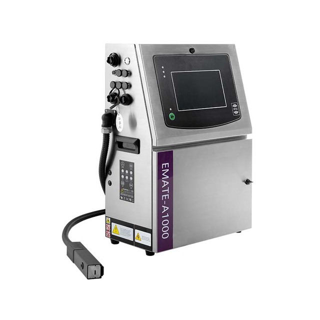 EMATE1000 CIJ Inkjet Printer for Tobacco and Cigarette Package Marking