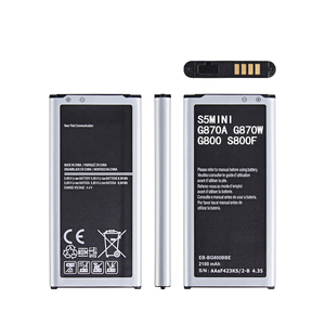 لسامسونج الاصلي EB-BG800BBE EB-BG800CBE 2100mAh بطارية لأجهزة سامسونج غالاكسي S5 البسيطة <span class=keywords><strong>SM</strong></span>-G800F <span class=keywords><strong>G870A</strong></span> G870W المحمول الهاتف بالجمل - Product Image 1