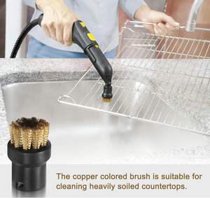 SC1 SC2 SC3 SC4 SC5 SC7 CTK10 Reemplazo de polvo Eliminar <span class=keywords><strong>cepillo</strong></span> de limpieza a vapor Cepillos redondos pequeños para aspiradora Karchers - Product Image 6