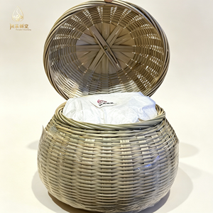 Thé cru compressé d'arbre ancien sauvage vieilli 2023, 400g, thé santé de qualité supérieure, boîte en vrac pour dégustation quotidienne et collection - Product Image 6
