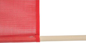 An toàn màu đỏ cờ cho xe tải với chốt, Dot compliant-18 inch x 18 inch khả năng hiển thị cao Vinyl lưới cảnh báo cờ, 4 gói - Product Image 6