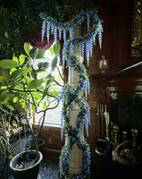Chemin de table personnalisable en fleurs artificielles, rangée de fleurs en soie pour décoration de mariage, guide de chemin, arche de mariage, rangée de fleurs