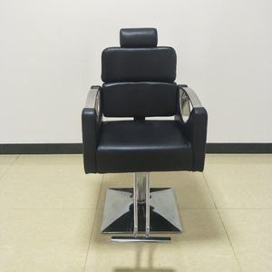 Modern Black Hair Salon Equipment Shaving Chair Luxury Golden Barbershop Styling Barber Chair - Product Image 4