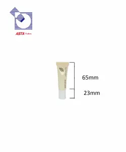 D19mm 5 מ "ל סיטונאי קרם עיניים צינור קרם עיסוי כדור יחיד עבור טיפול שפתיים, גוף, טיפול בעור