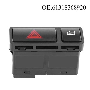 Interruptor de Bloqueo de Luces de Emergencia para BMW E46 61318368920 Nuevo Interruptor de Bloqueo de Puerta y Ventana de Emergencia de 12V para Vehículo - Product Image 4