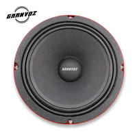 Altavoz de rango medio para coche de 6.5 pulgadas con imán de neodimio N40, 240W, cesta de aluminio, 4 ohmios, 1.5"TSVC, 10 unidades, para sistema de audio de coche