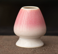 Support pour fouet à matcha en porcelaine japonaise BAMBUS, écologique, design traditionnel, coffret cadeau pour les ensembles de café et de thé