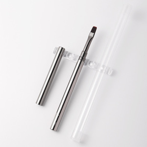 12Pcs Gunmetal Handle Nail Art Brush Set Fine Line Detail Painting Gel Polish Brushes for Salon - Product Image 4