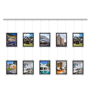 Portable Rectangle Acrylic LED Light Display <b>Box</b> <b>A3</b> Size Backlit Advertising for Trade Shows with Easy Hanging - Product Image 1