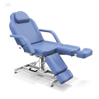 Fauteuil de Salon de Beauté Ajustable en Cuir Katia-A20, Pivotant à 360°, Pliable, Hydraulique, pour Tatouage, SPA, Massage, Cils, Chambre et Salon