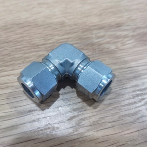 Hikelok nhà máy Twin ferrule phụ kiện đường ống Union khuỷu tay 90 3/8 inch - Product Image 4