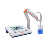 PH200E Utilisation en laboratoire Haute précision étanche multi-lecture 1-3 points d'étalonnage Affichage LCD numérique pH-mètre paillasse Testeur d'eau
