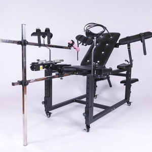 Grande chaise de sexe BDSM avec machine à sucer jambe ouverte écarteur cadre de retenue jouets pour Couples femmes <span class=keywords><strong>Gay</strong></span> adultes jeux - Product Image 3