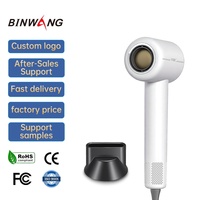 Sèche-cheveux professionnel Binwang 1600W 220V EUR, haute vitesse 110000 tr/min, mini sèche-cheveux électrique, maison, hôtel, faible bruit