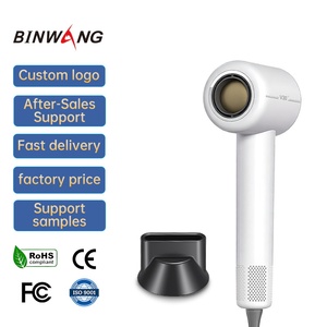 Sèche-cheveux professionnel Binwang 1600W 220V <span class=keywords><strong>EUR</strong></span>, haute vitesse 110000 tr/min, mini sèche-cheveux électrique, maison, hôtel, faible bruit - Product Image 2