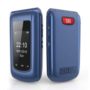 Telefono Cellulare Flip per Anziani di Facile Utilizzo e Buona Qualità, con Tasti Grandi, LCD Blu da 2,4 Pollici 1080P, Telefono Mobile GSM - Product Image 2