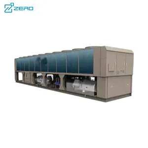 Industrial T1 T3 Chiller Inverter Free Cooling Chiller Unit Conditioning Commercial AirBoost Air Cooled Screw Chiller