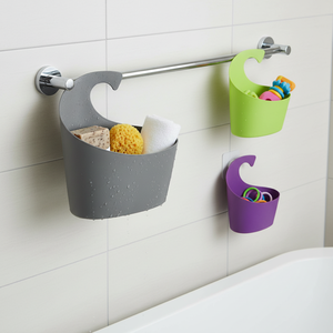 Cestino portaoggetti Spirella 'Sydney Wall basket' in polipropilene grigio, 25 x 22,5 x 8,5 cm - Product Image 3