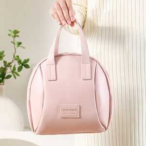 Sac à cosmétiques portable de grande capacité, sac de rangement pour articles de toilette de voyage pour femmes - Product Image 2