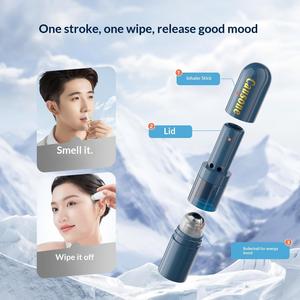 ชุดกล่องน้ำมันหอมระเหยสมุนไพร 2 ชิ้น รุ่นทันสมัย กลิ่นยูคาลิปตัส เมนทอล ใช้ได้หลากหลาย สำหรับสูดดมและทาตัว - Product Image 3